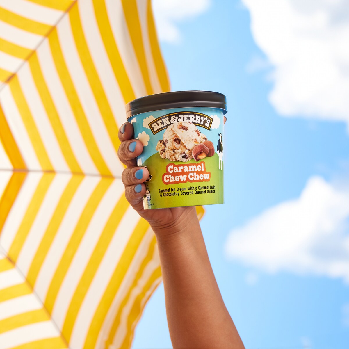 Caramel Chew Chew Ice Cream - Tub 3 / 4