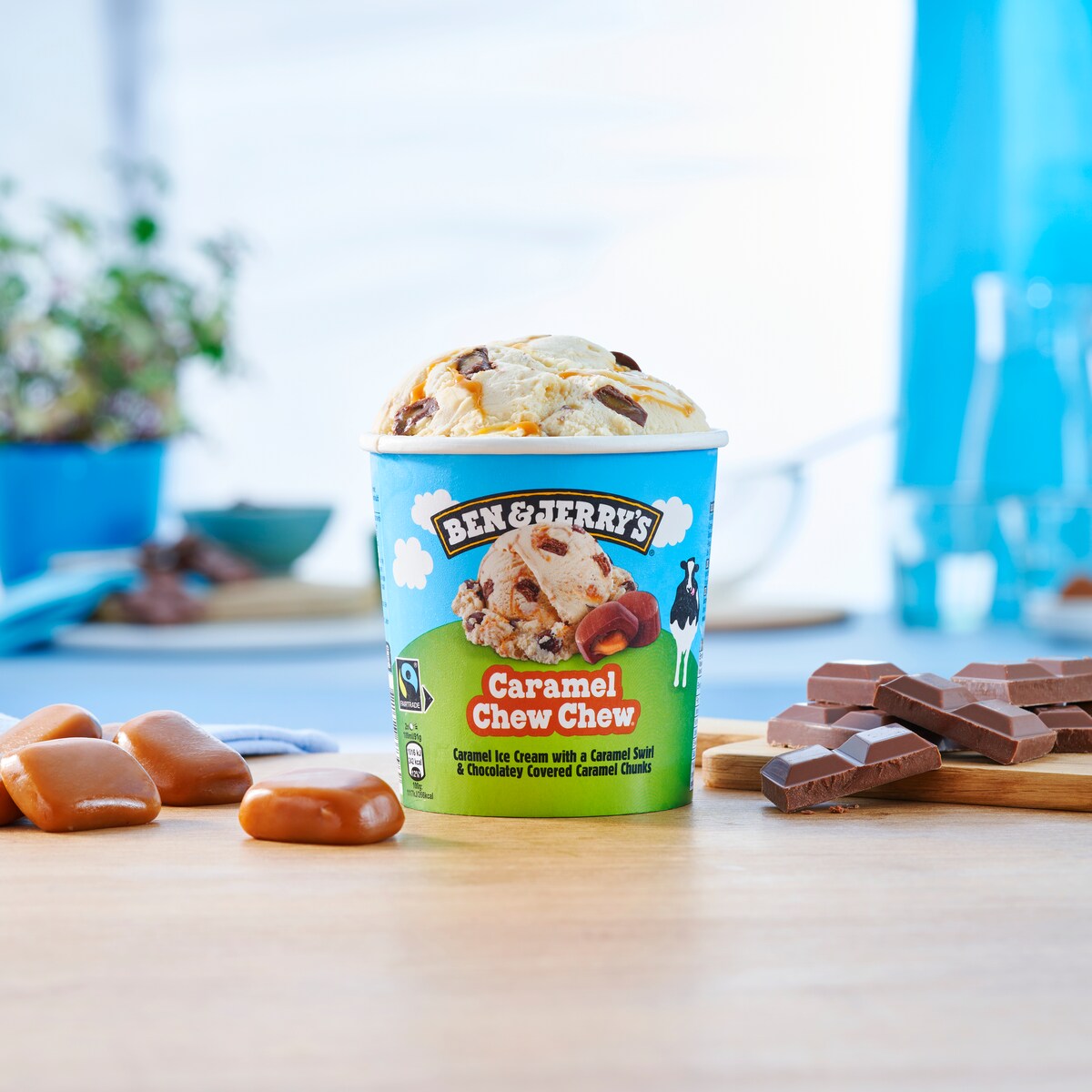 Caramel Chew Chew Ice Cream - Tub 4 / 4