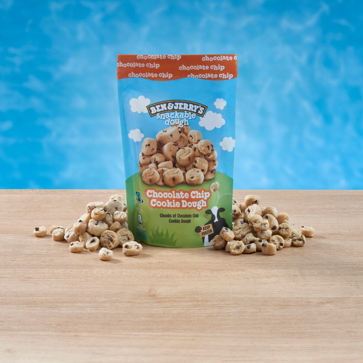 Chocolate Chip Cookie Dough Chunks - Bag 1 / 3