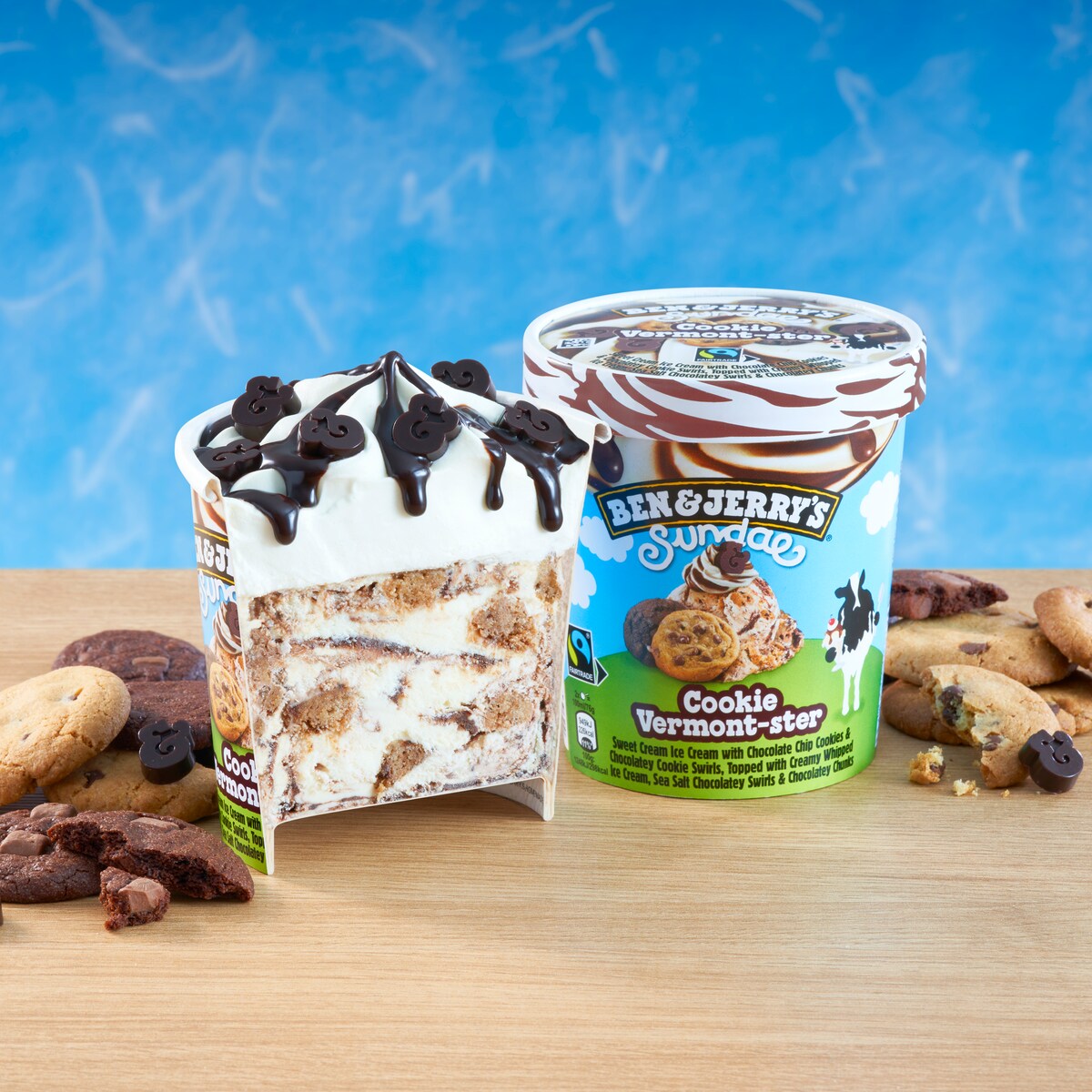 Cookie Vermont-ster Sundae - Tub 3 / 4