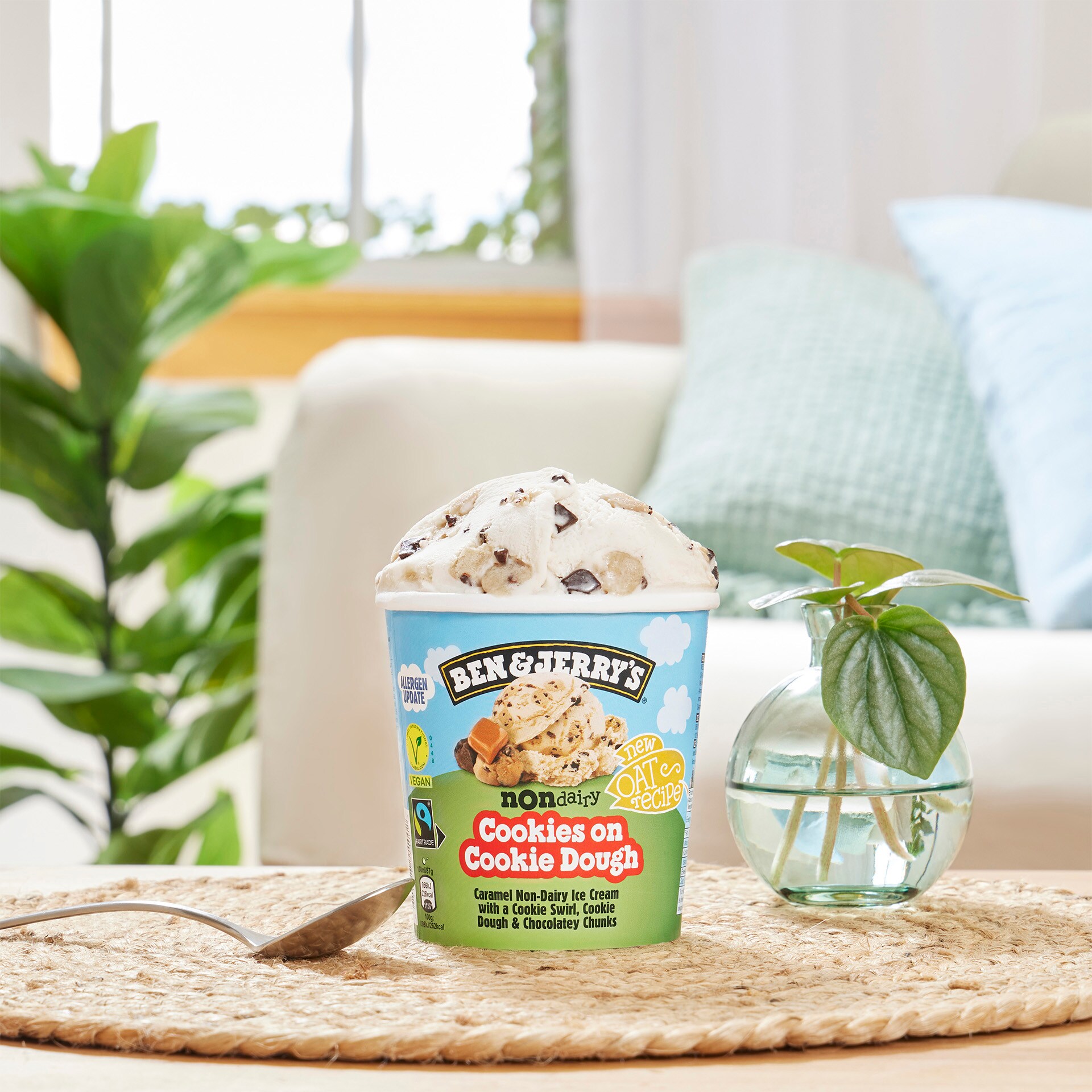 Cookies on Cookie Dough Non-Dairy Oat Tub