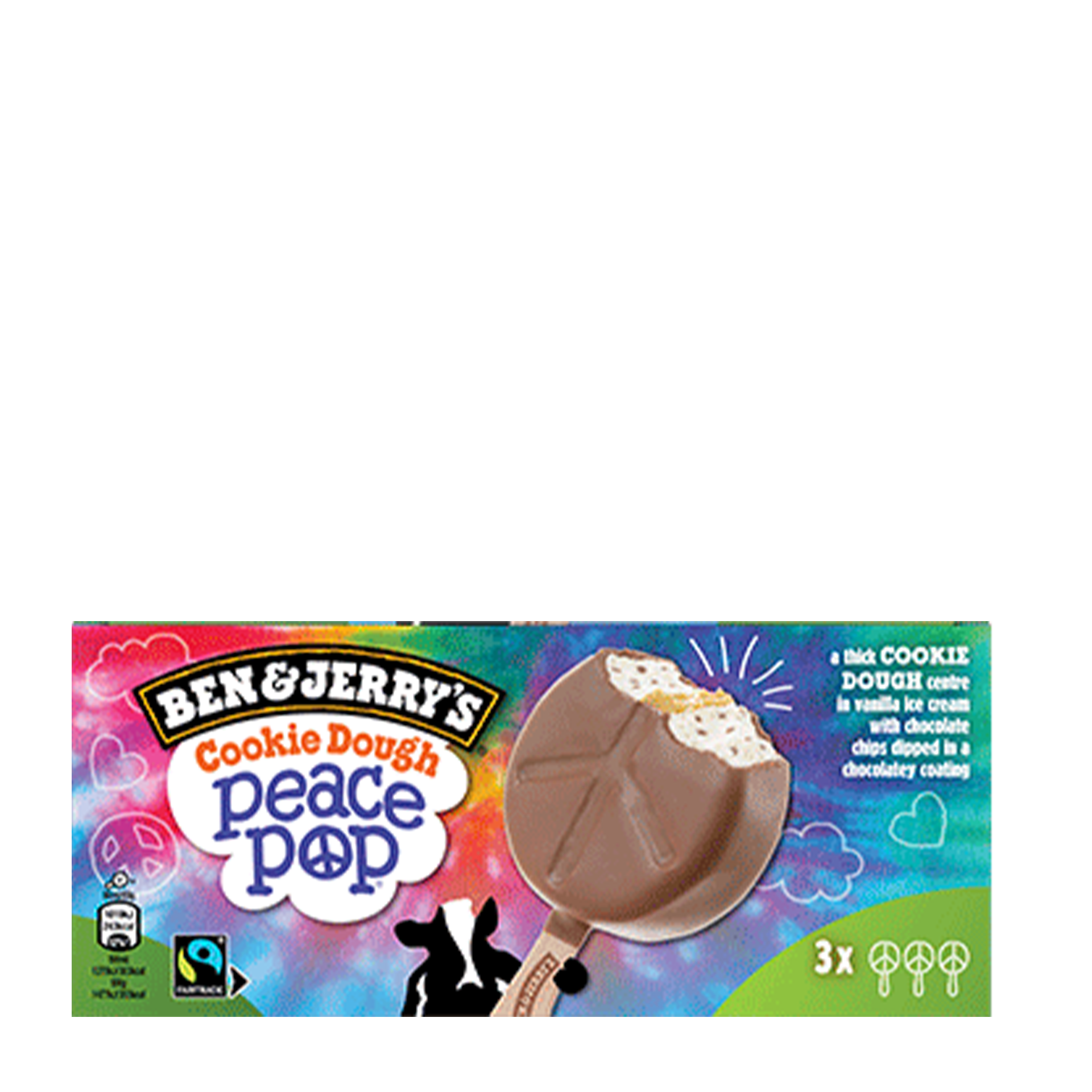 Peace Pop Original Ice Cream Ice Cream Bar Multipack