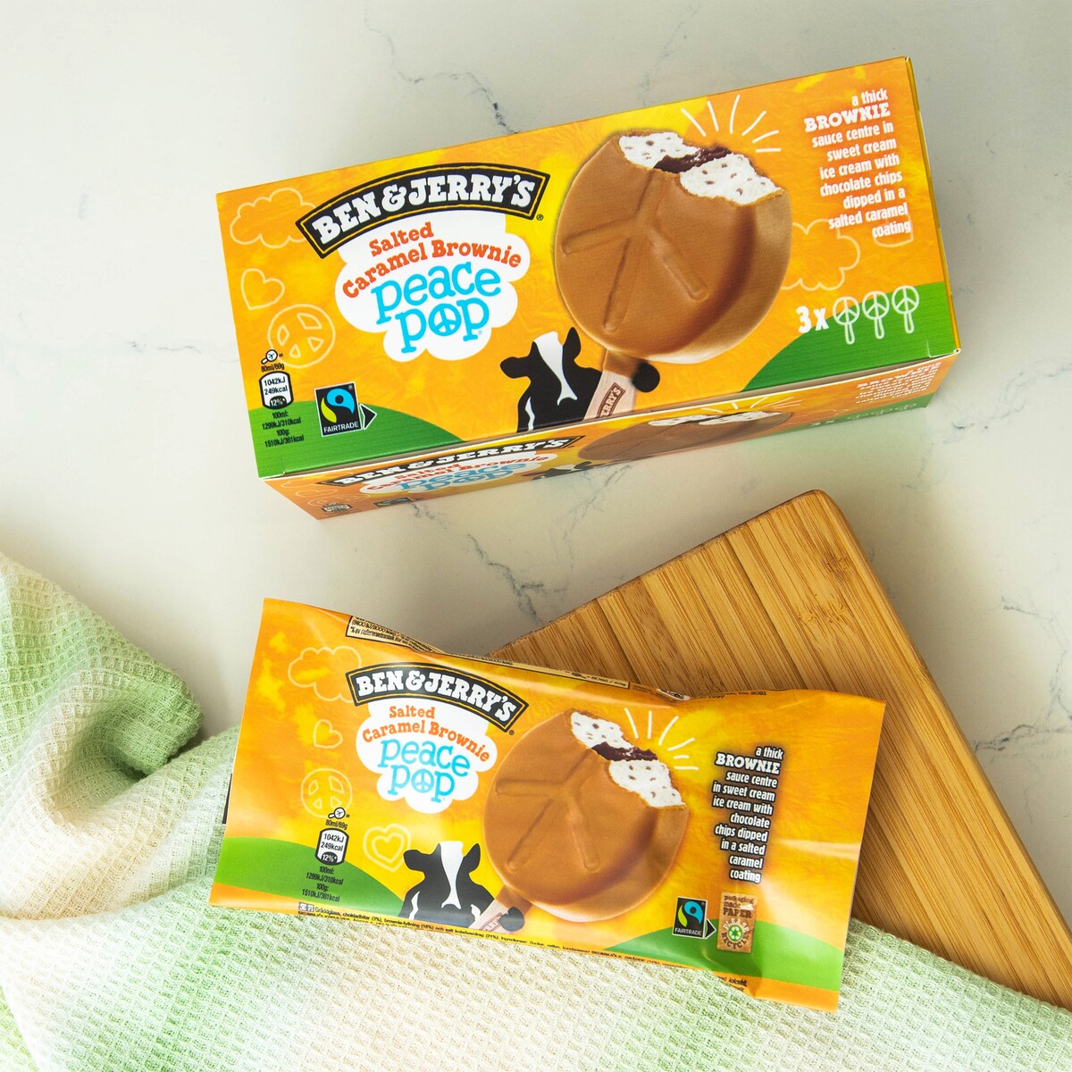 Salted Caramel Brownie Peace Pop - Bar Multipack 2 / 2