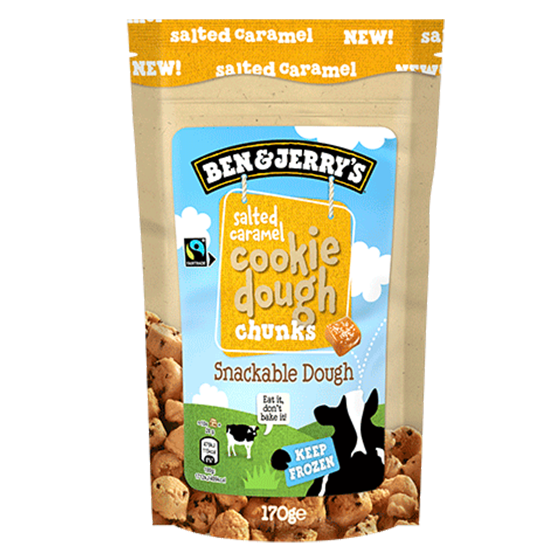 Salted Caramel Cookie Dough Chunks Cookie Dough Chunks dough