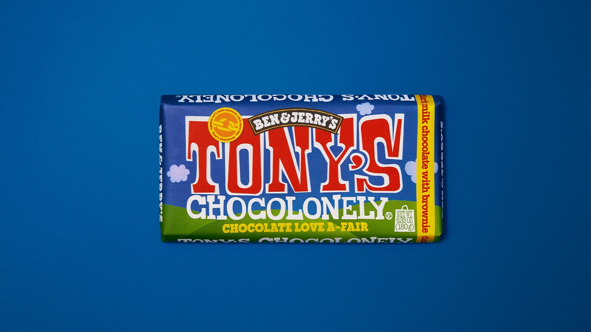Tony's Chocolonely’s Dark milk chocolate with brownie bar