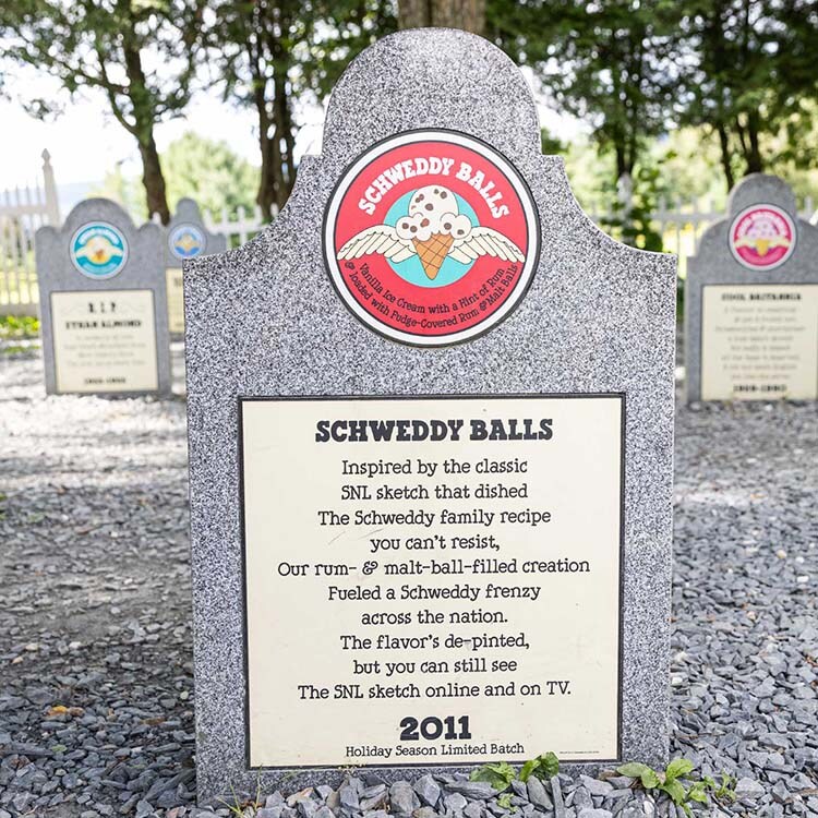 Schweddy Balls tombstone