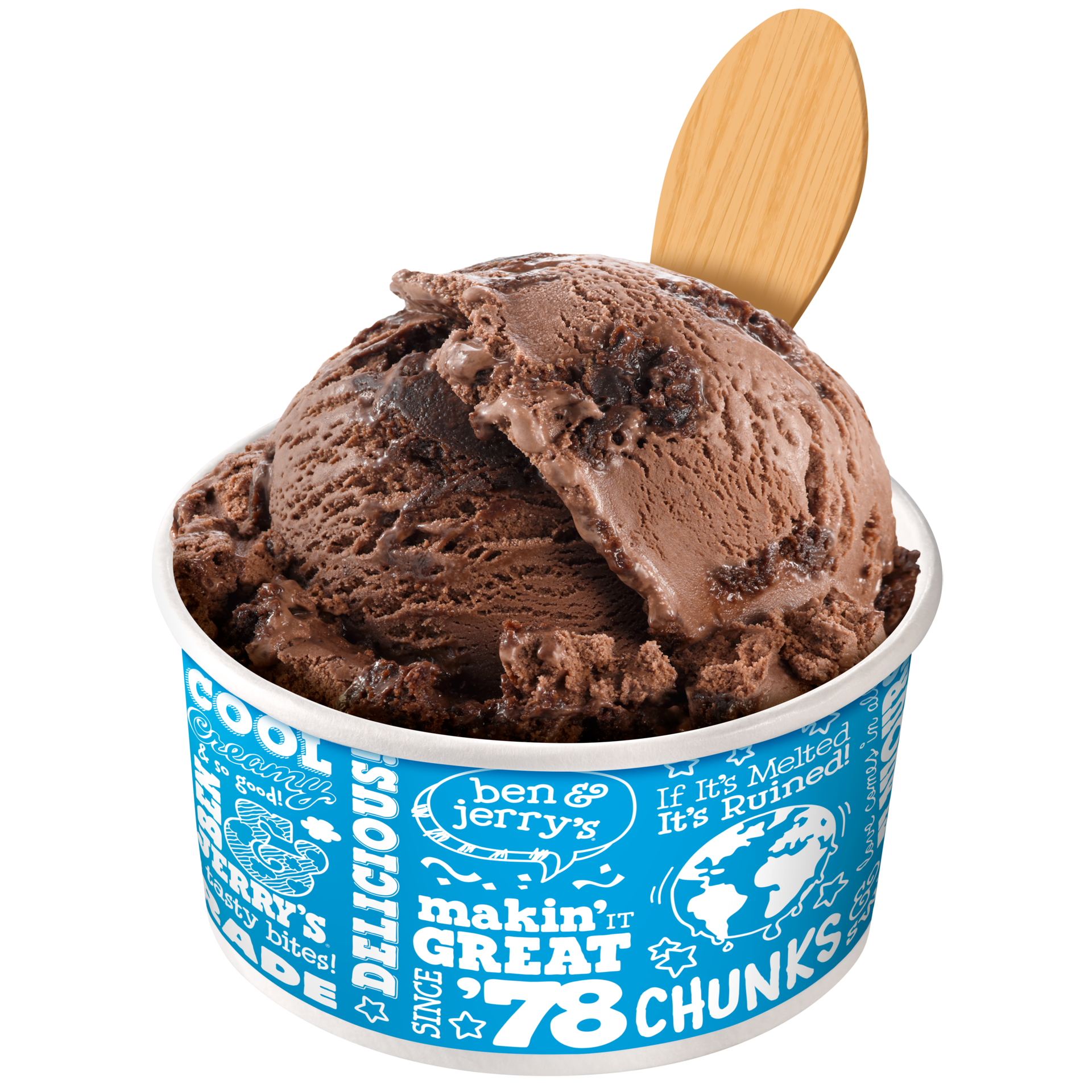 Chocolate Fudge Brownie Original Ice Cream Scoop Shop Flavours