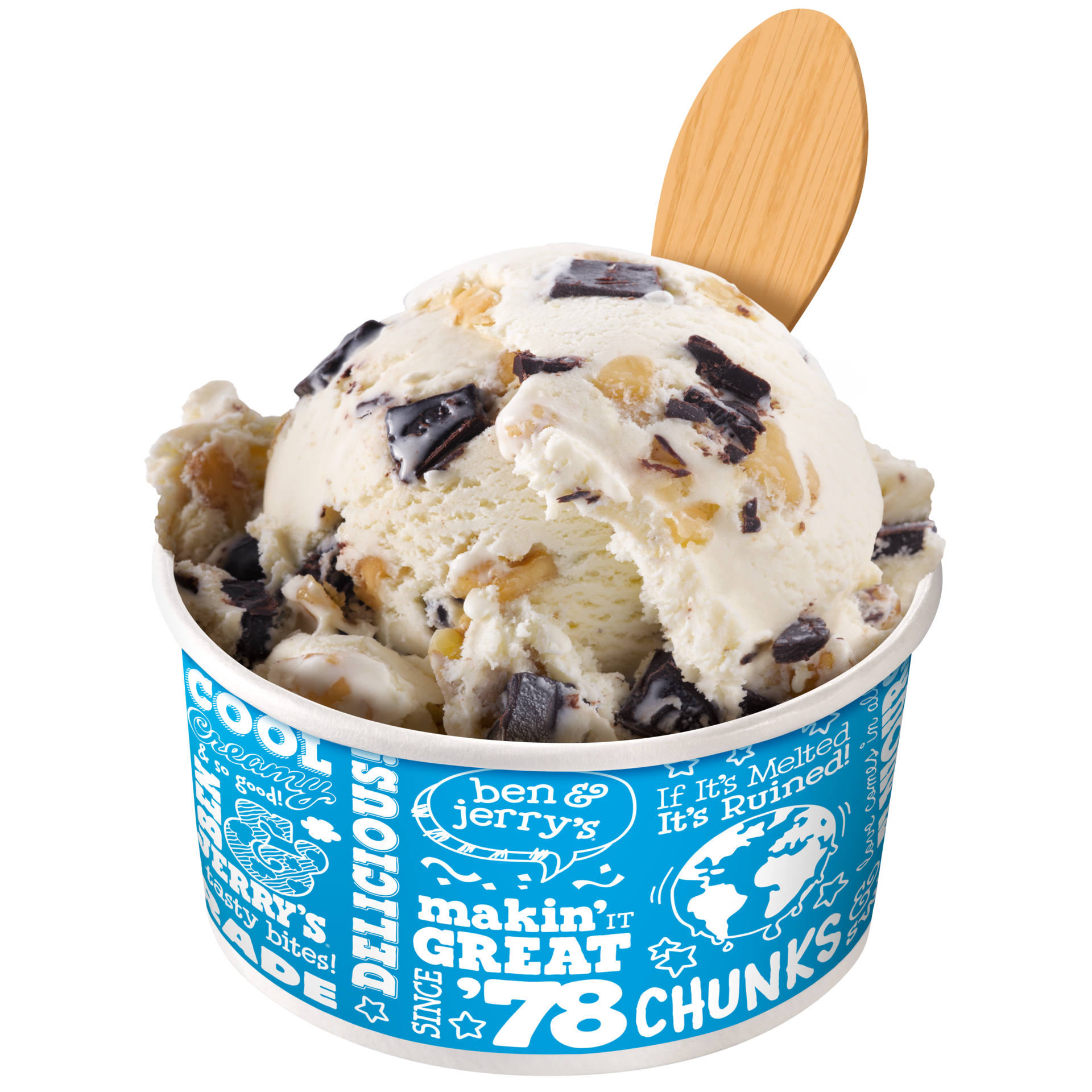 Chunky Monkey Original Ice Cream Scoop Shop Flavours