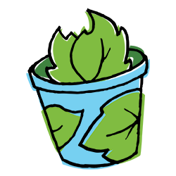 Plant Based Tub Lid icon